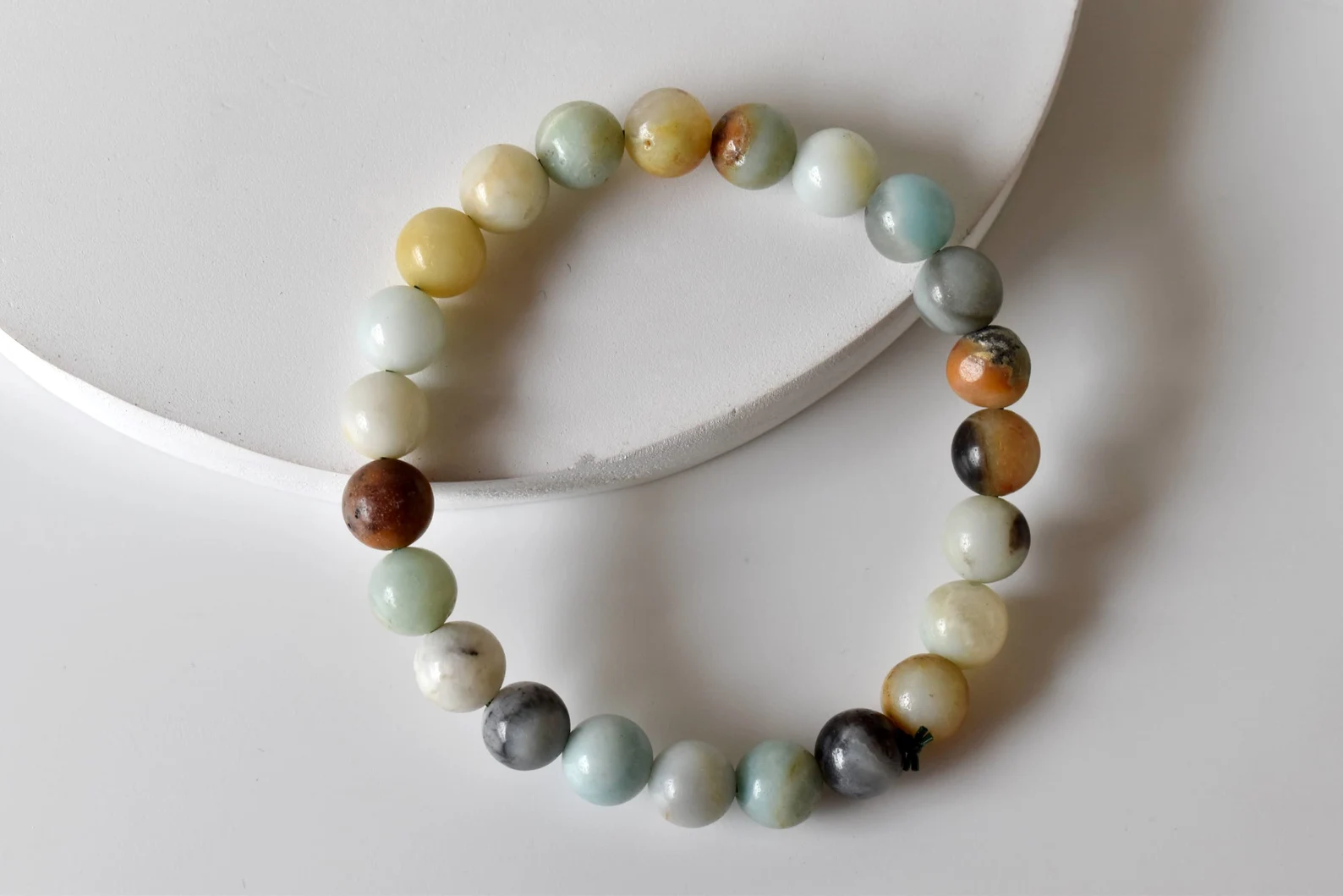 Multi Amazonite Bracelet - For Emotional Balance & Intuition