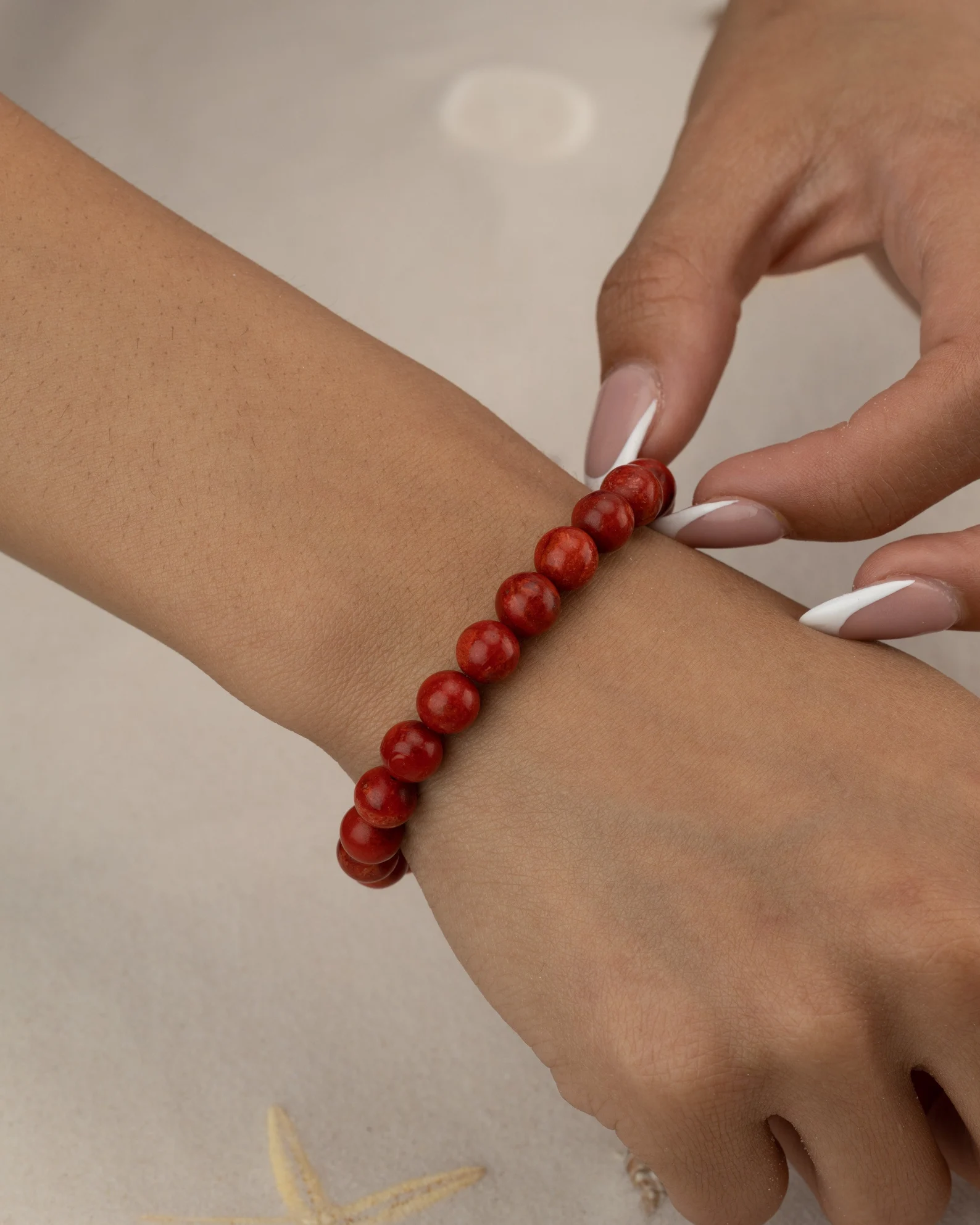 Red Coral (Moonga) Bracelet - To Remove Obstacles & Delays From Life
