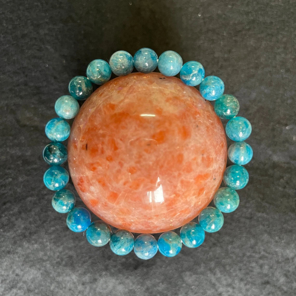 Blue Apatite Bracelet