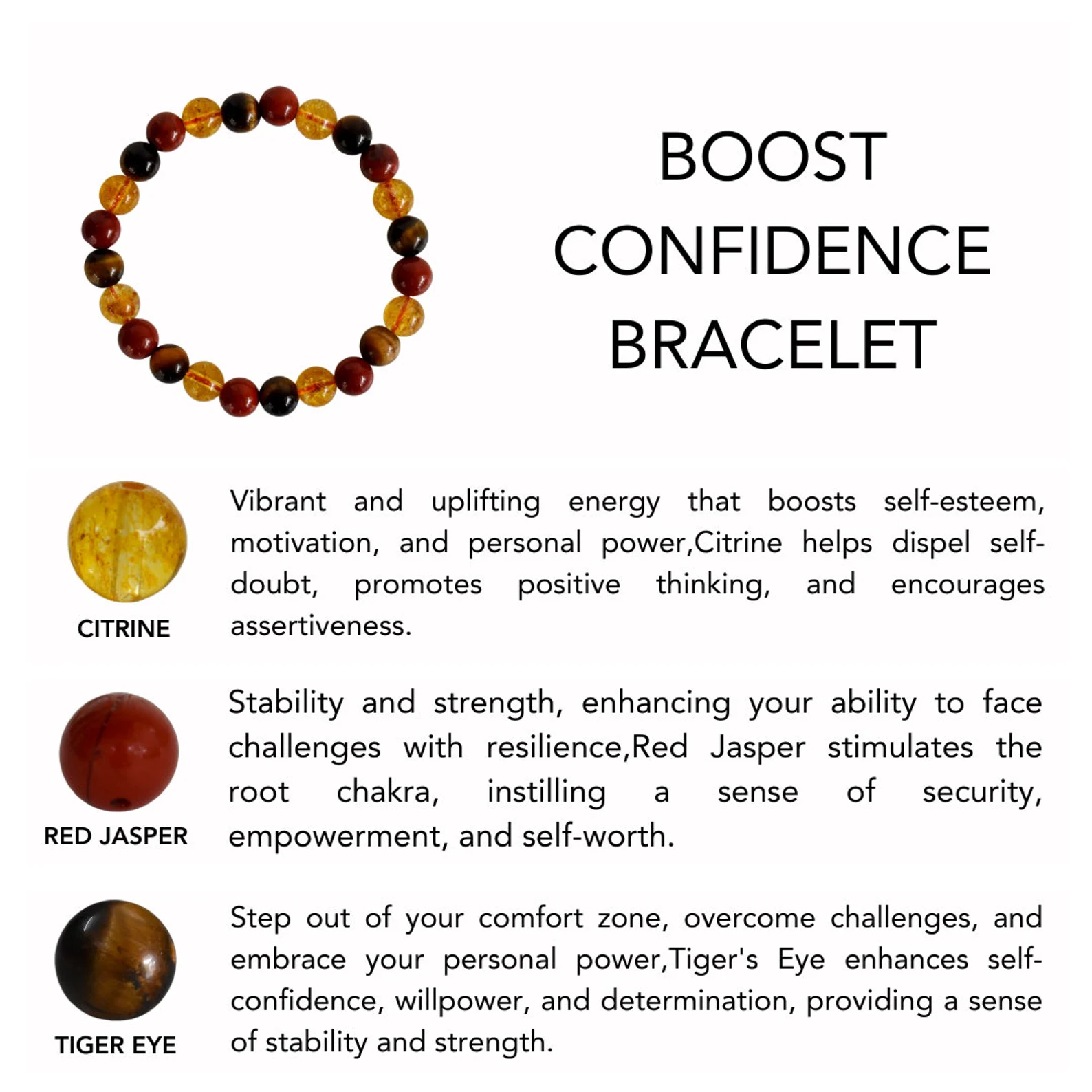 Boost Confidence Crystal Bracelet