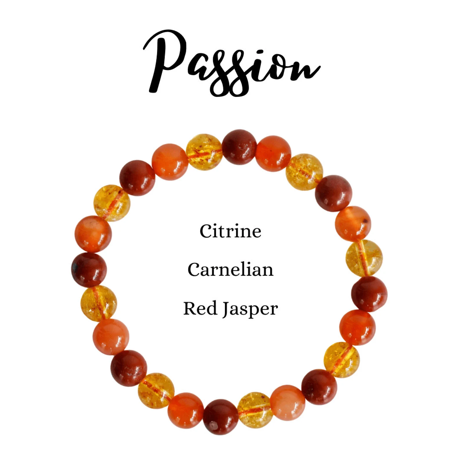 Enhances PASSION Crystal Bracelet