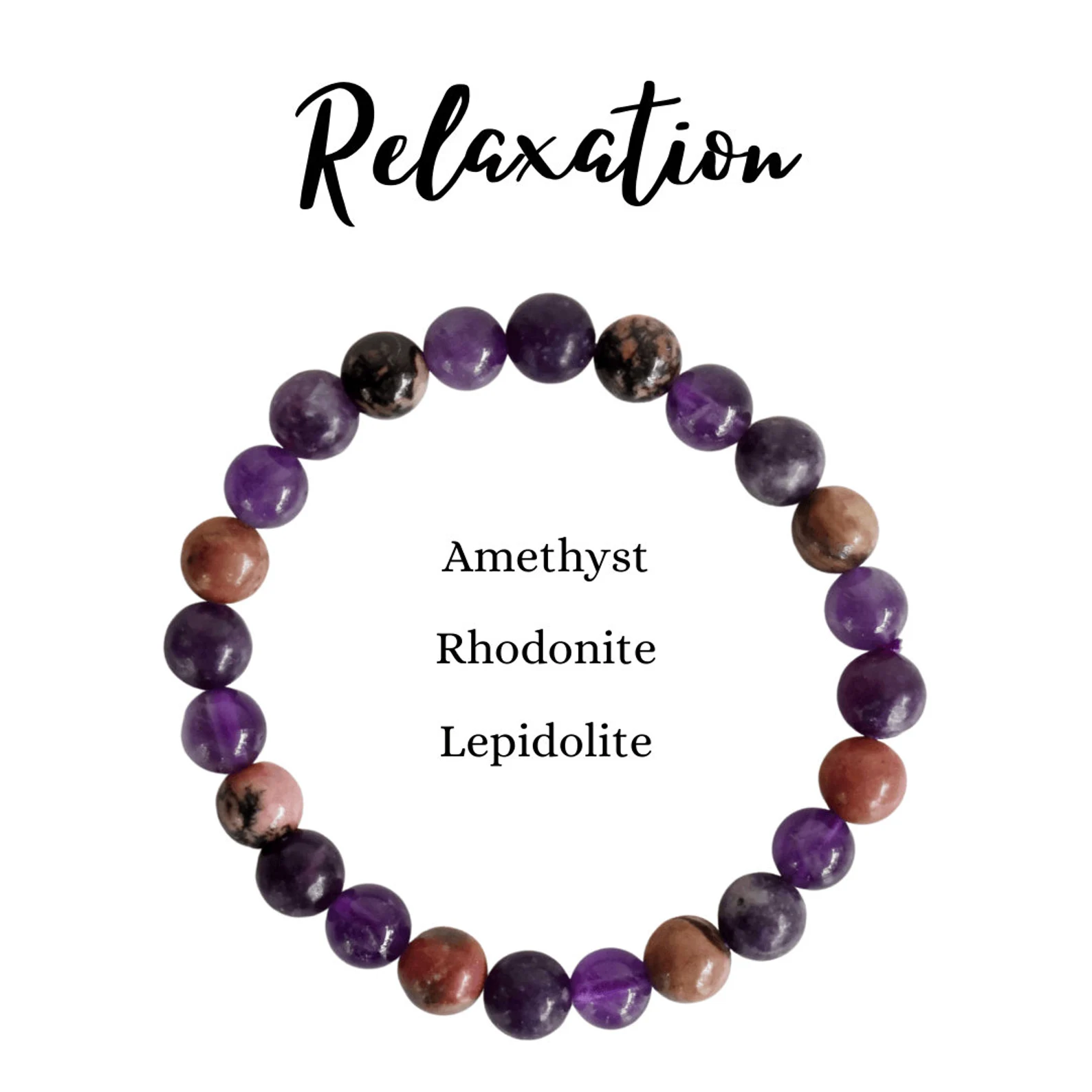 Brings RELAXATION Crystal Bracelet