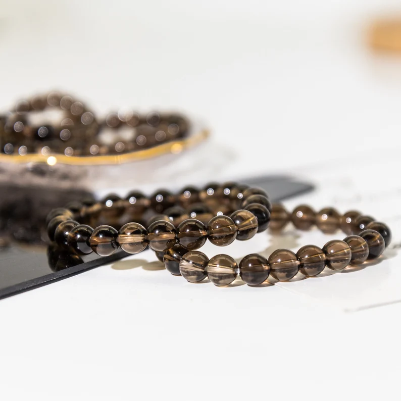Smoky Quartz Bracelet - To Relieve Unnecessary Stress