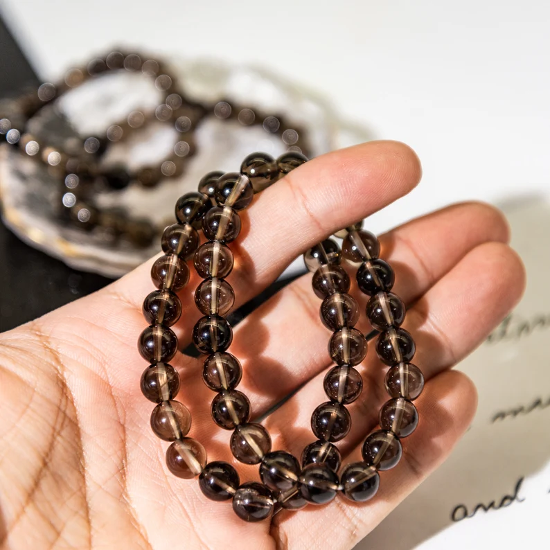 Smoky Quartz Bracelet - To Relieve Unnecessary Stress