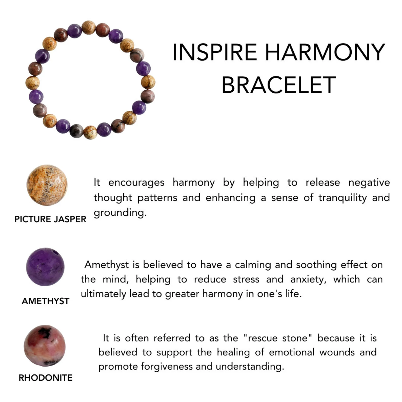Inspire HARMONY Crystal Bracelet