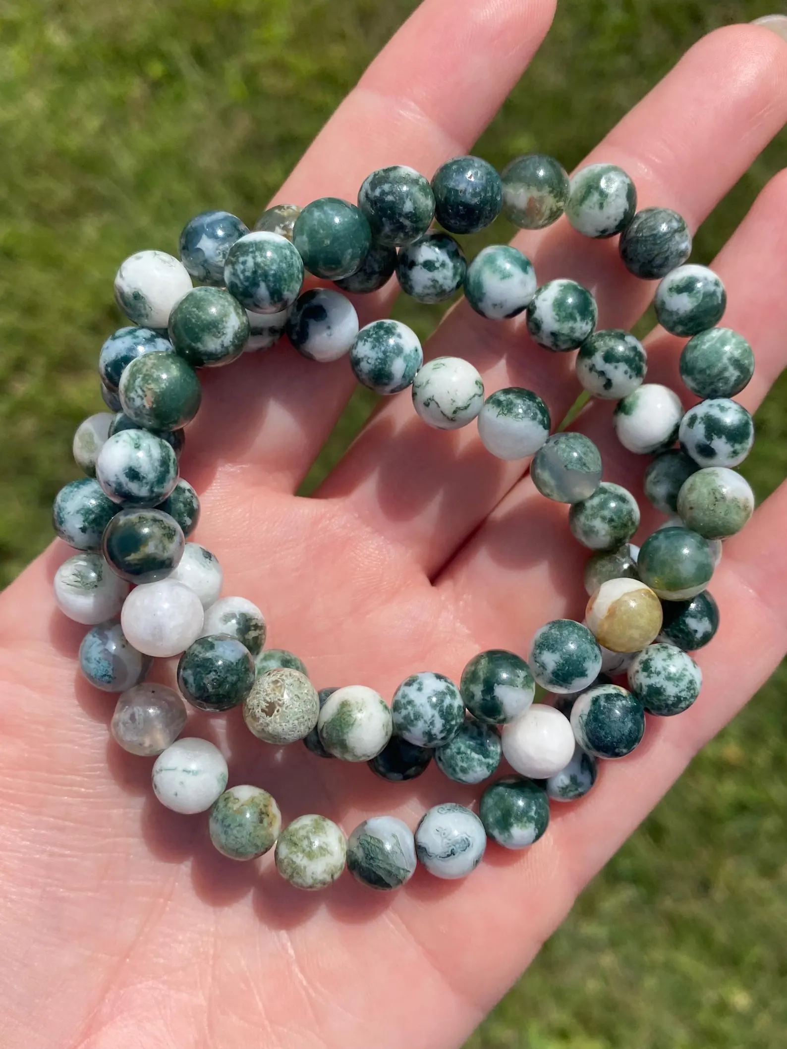 Tree Agate Bracelet