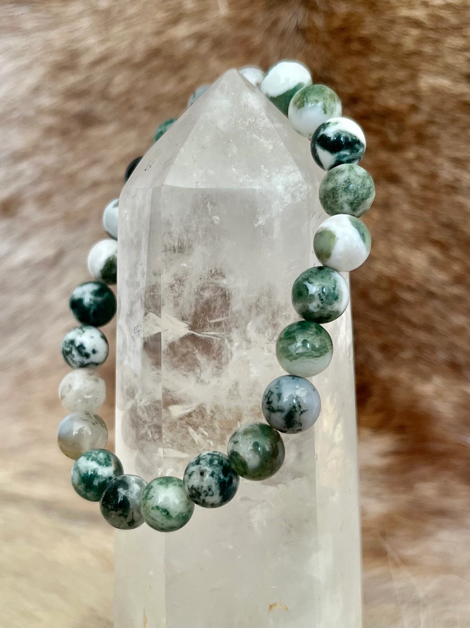 Tree Agate Bracelet