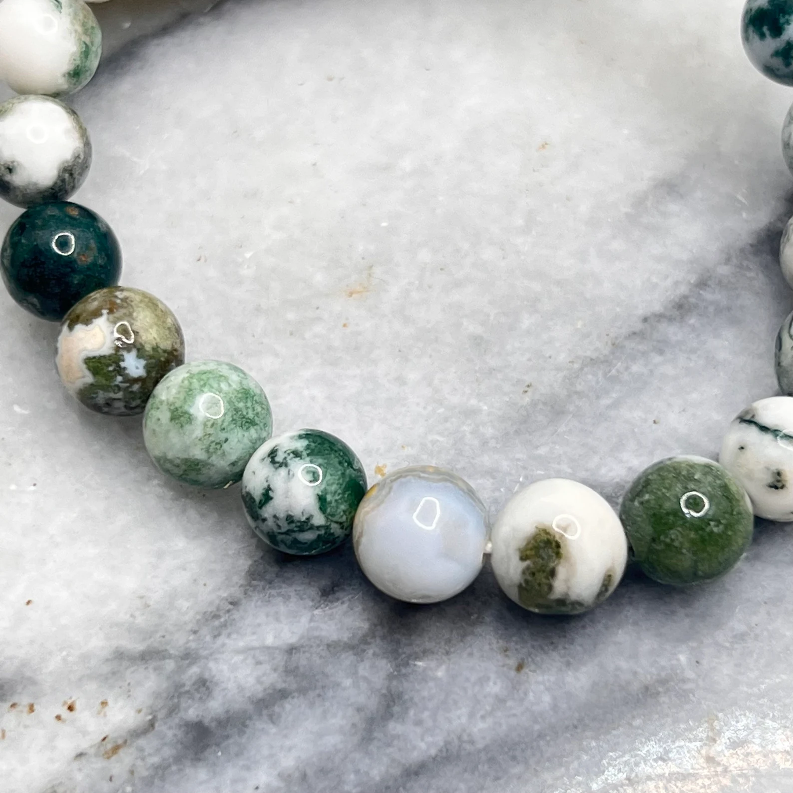 Tree Agate Bracelet