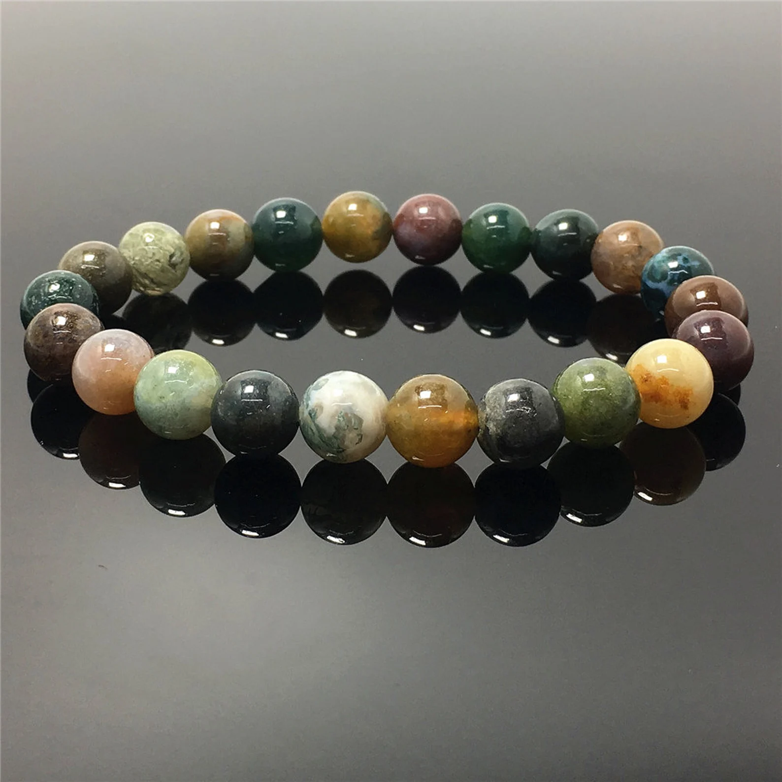 Indian Agate Bracelet