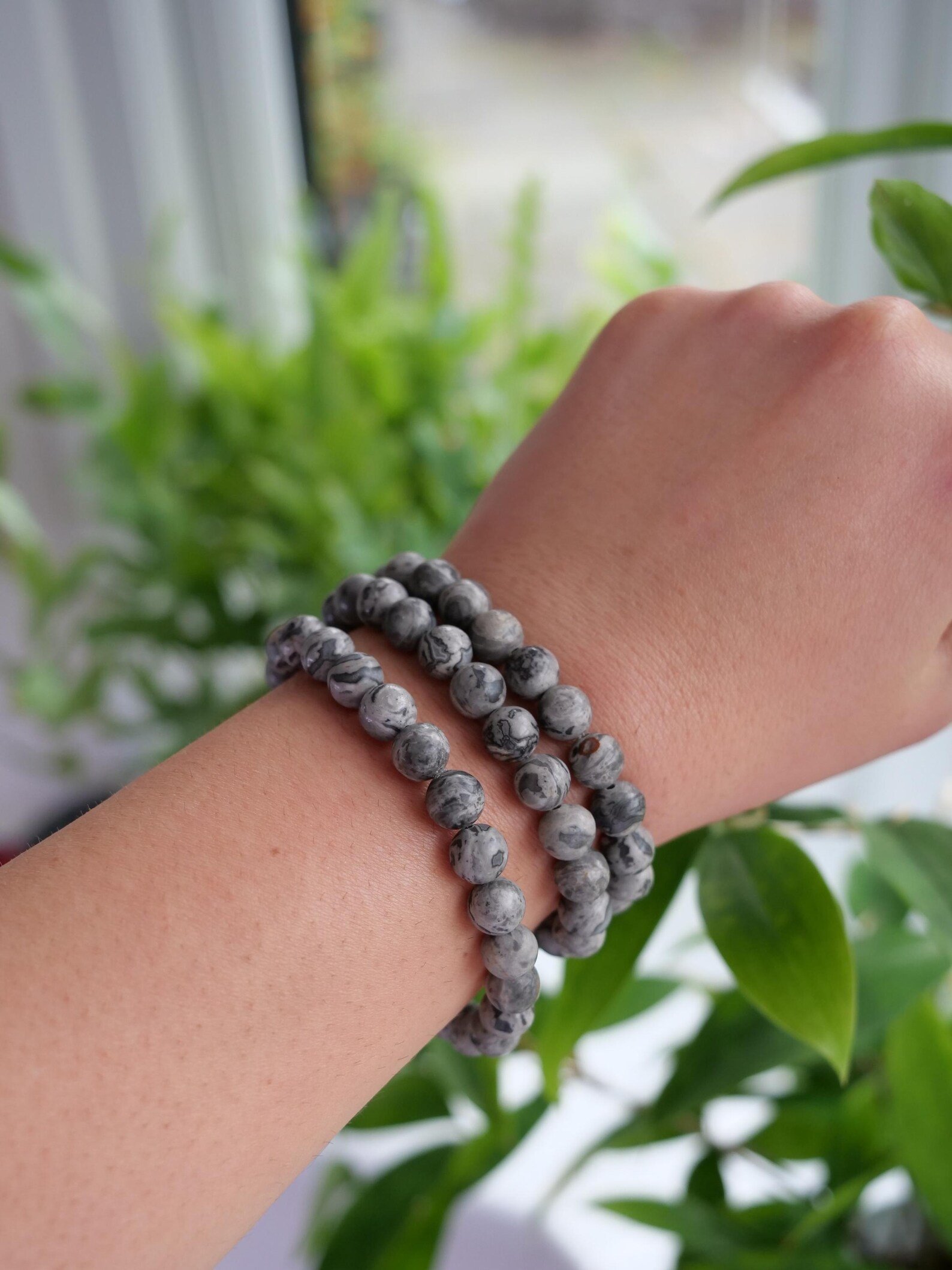 Map Stone Bracelet