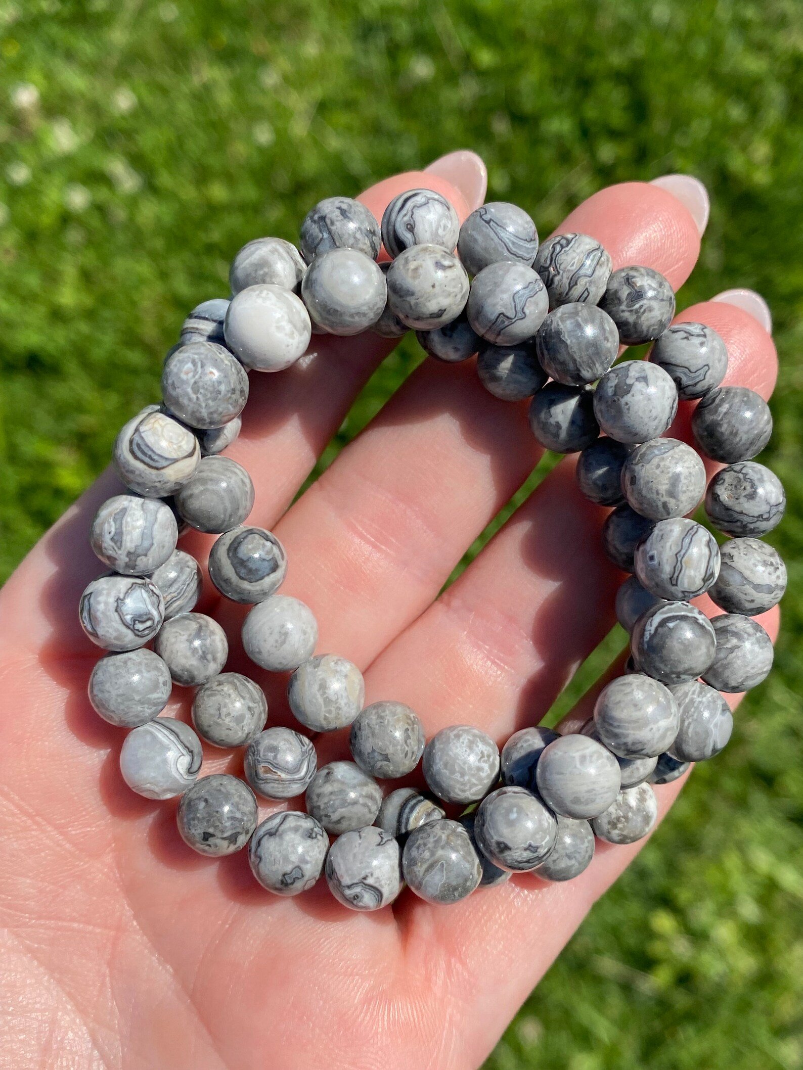 Map Stone Bracelet