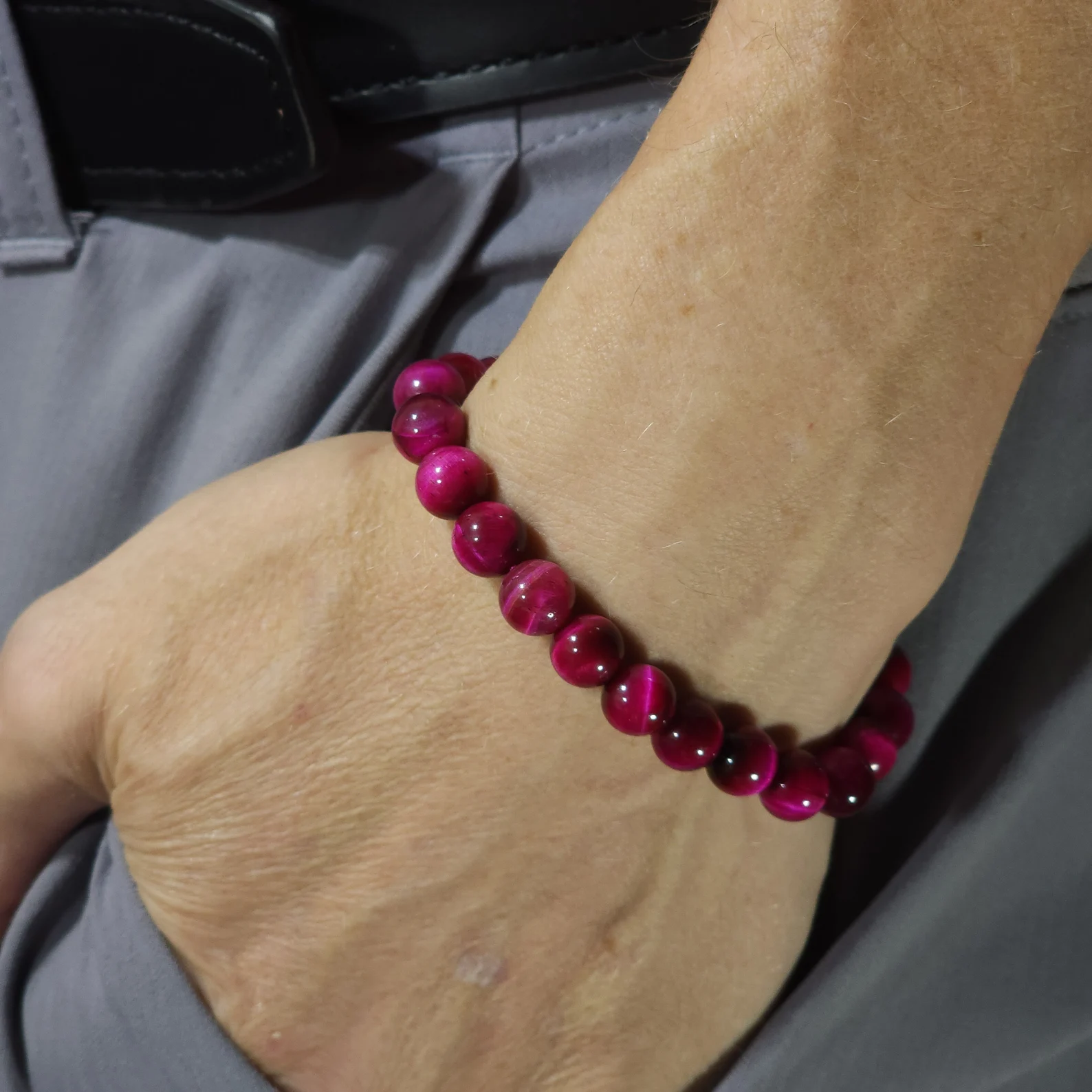 Pink Star Tiger Bracelet