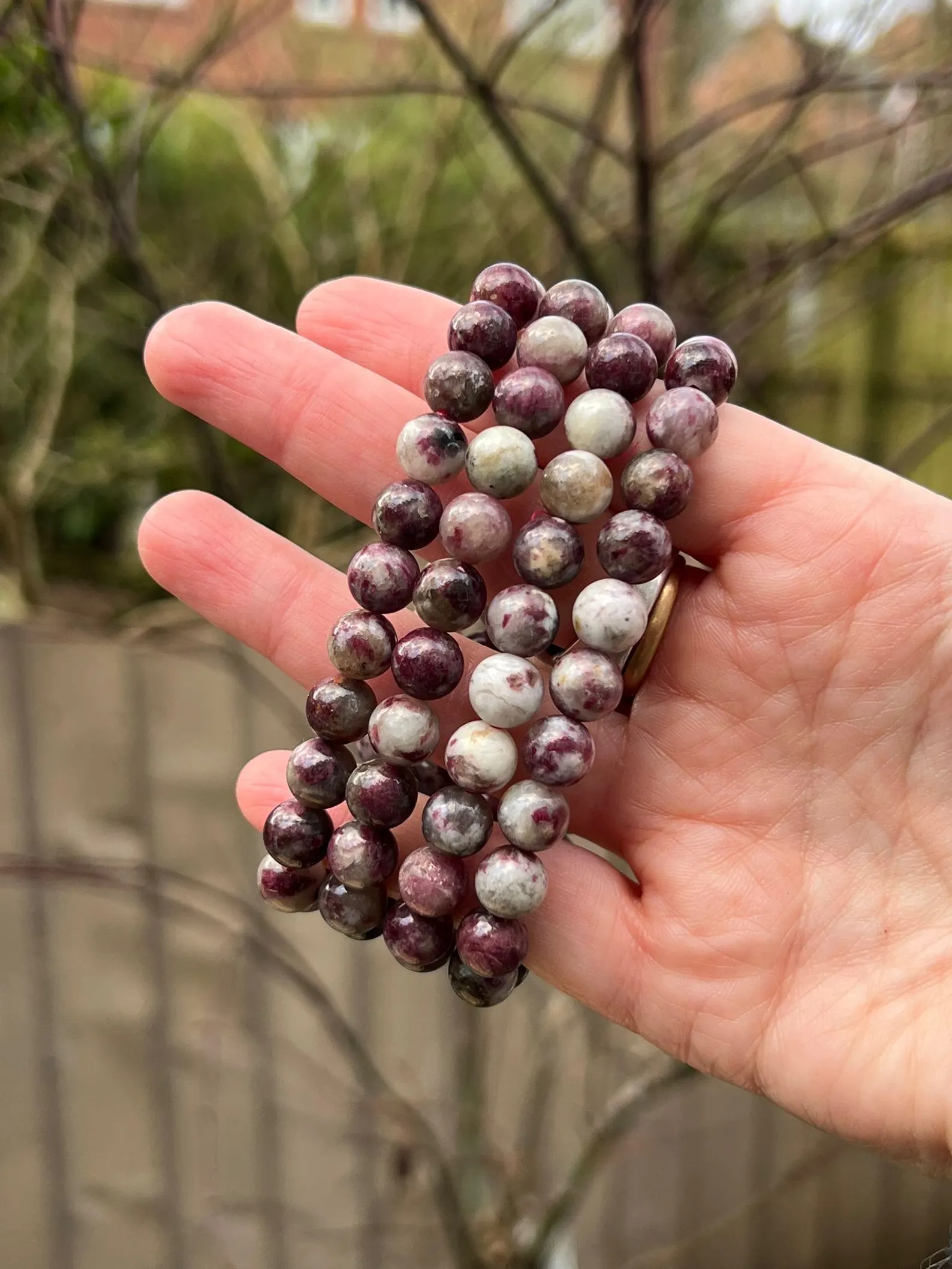 Pink Tourmaline Bracelet