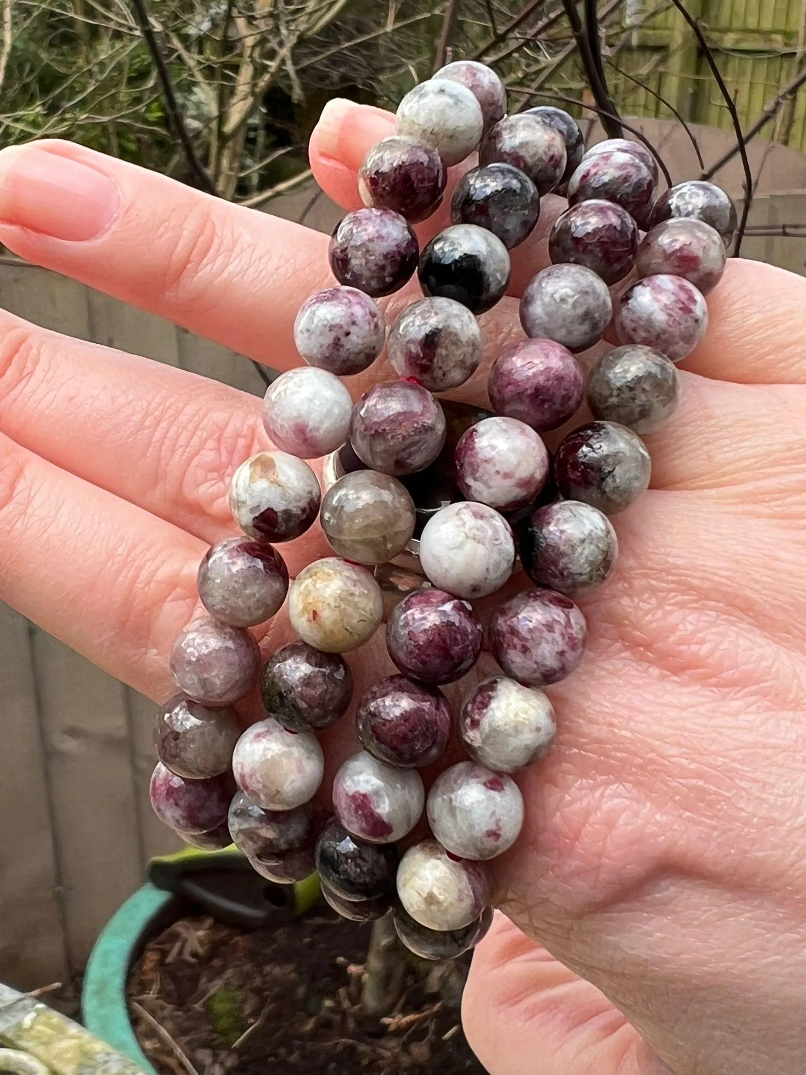 Pink Tourmaline Bracelet