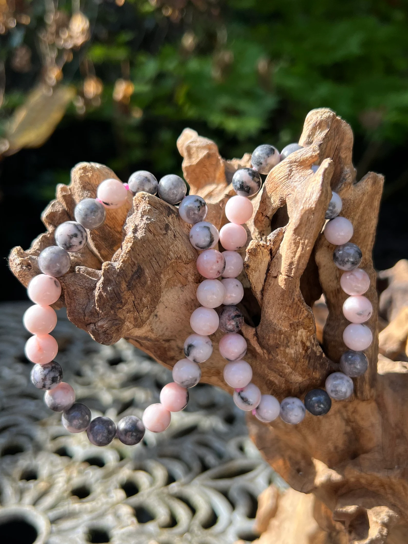 Pink Zebra Jasper Bracelet